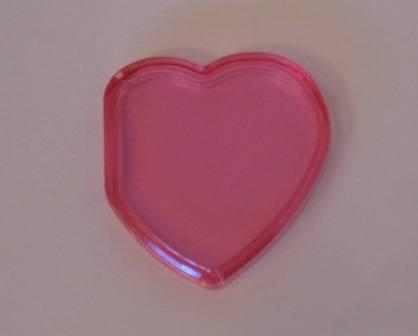 Beanie Baby Tag Cover (Pink Heart)